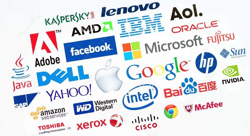 tech companies logos